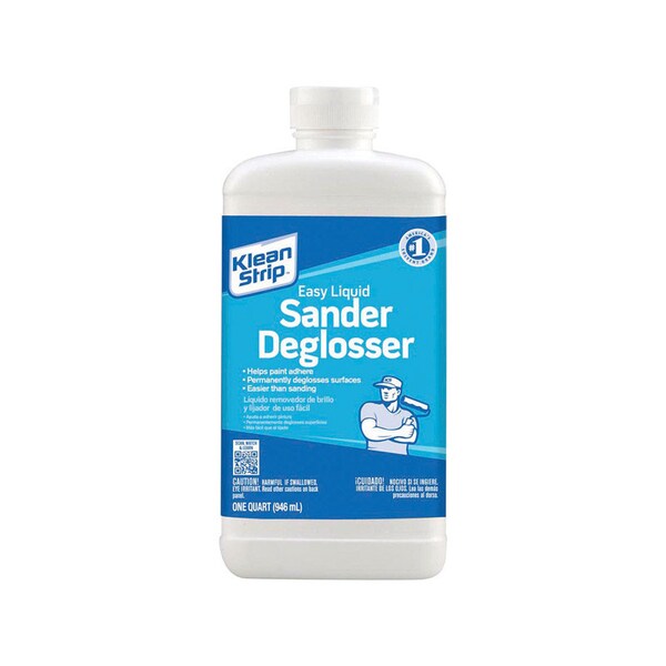 Klean Strip Liquid Sandpaper Water-Based Sander Deglosser 1 qt